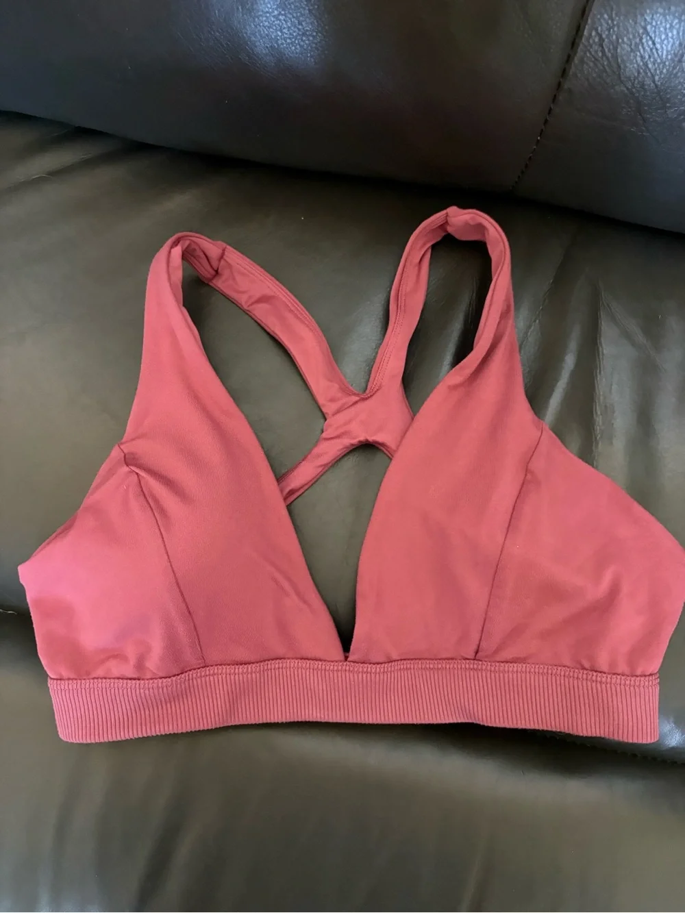 Alo Yoga Sports Bra- dusty rose (worn once)